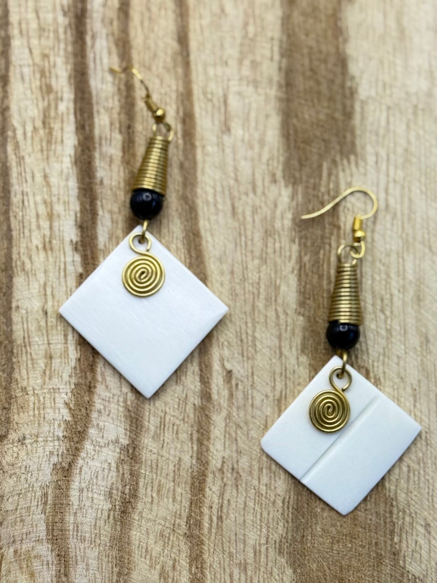 Spiral Balance Earrings