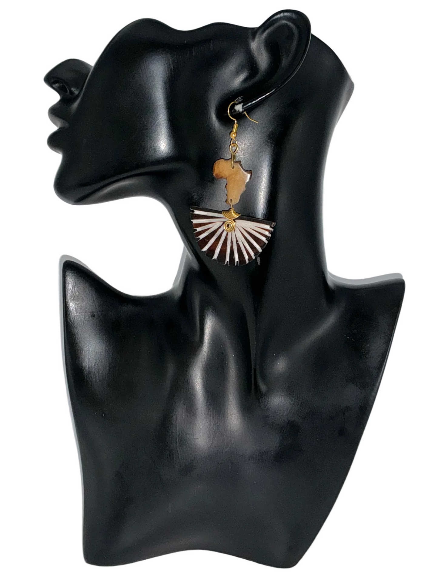 Continent Fan Earrings