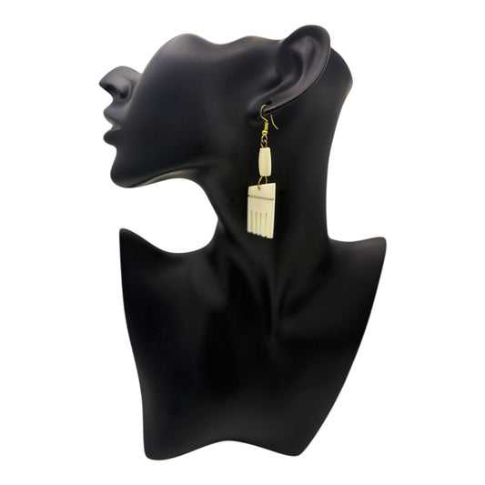 Duefe Heritage Comb Earrings
