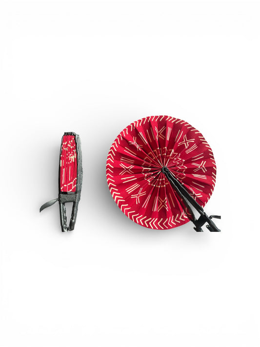 Sunyani Ankara & Leather Fans