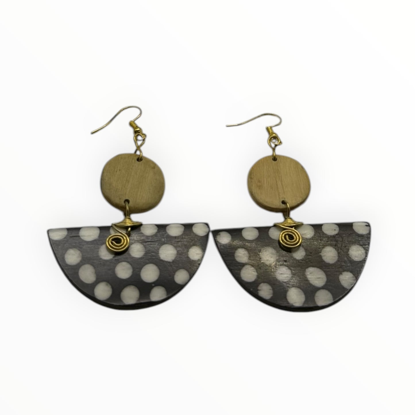 Kisiwa Half Moon Earrings