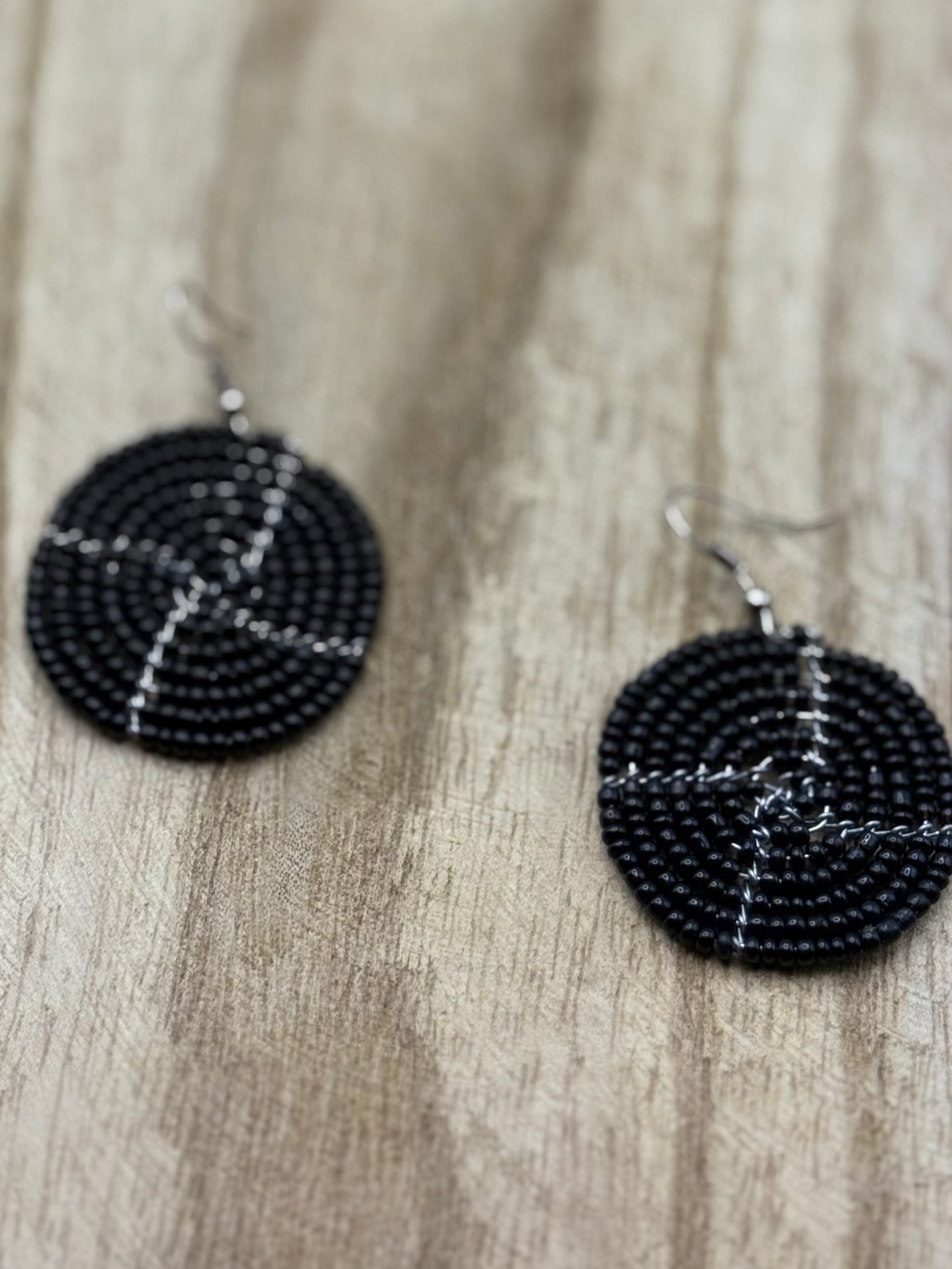 Beaded Circles Available in multiple colors)