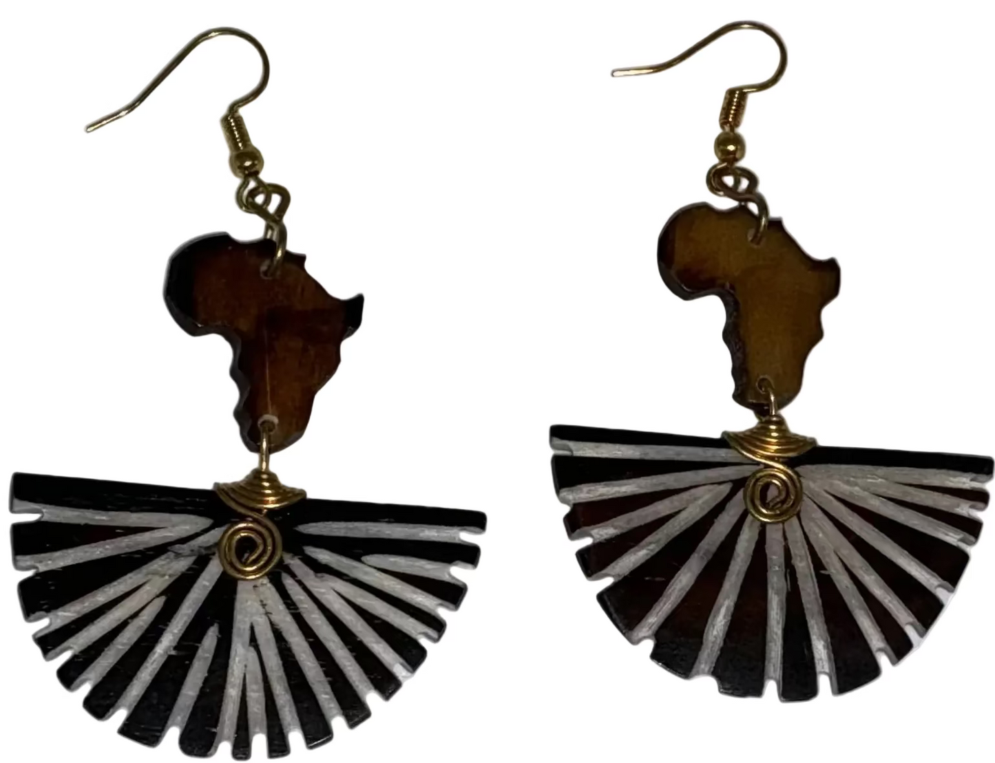 Continent Fan Earrings