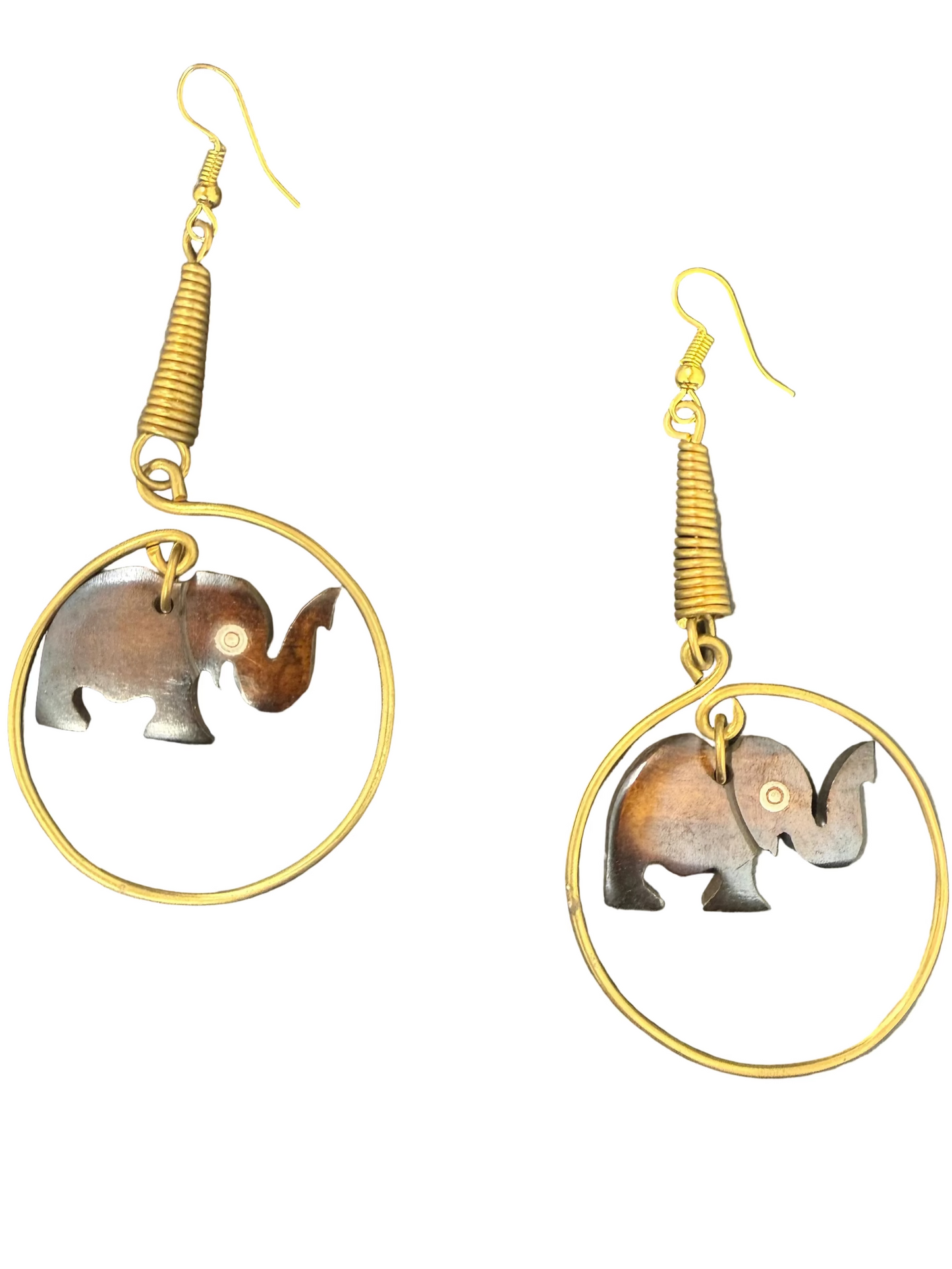 Safari Spirit Elephant Earrings