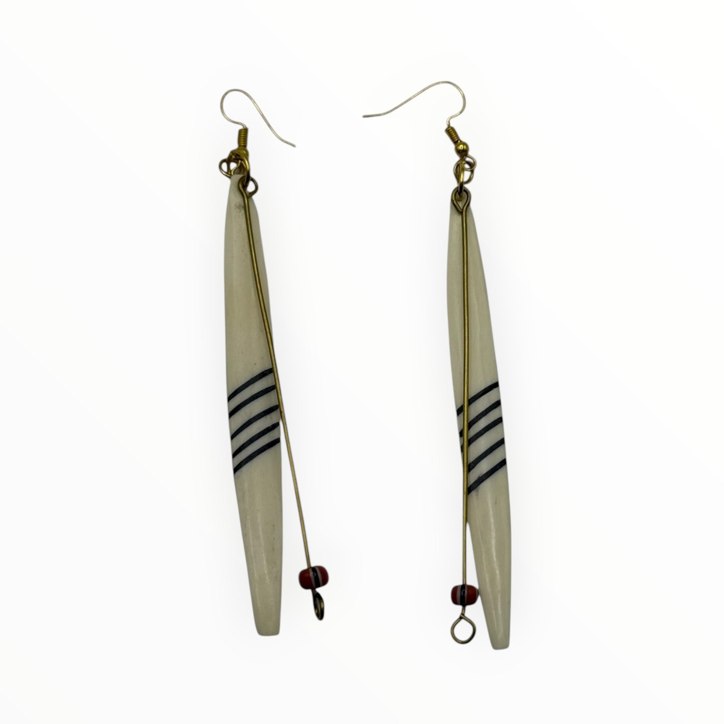 Heritage Line Drop Earrings