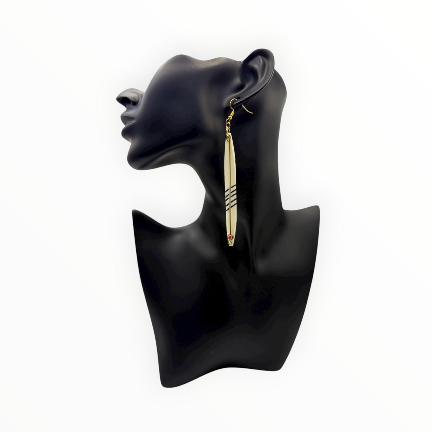 Heritage Line Drop Earrings