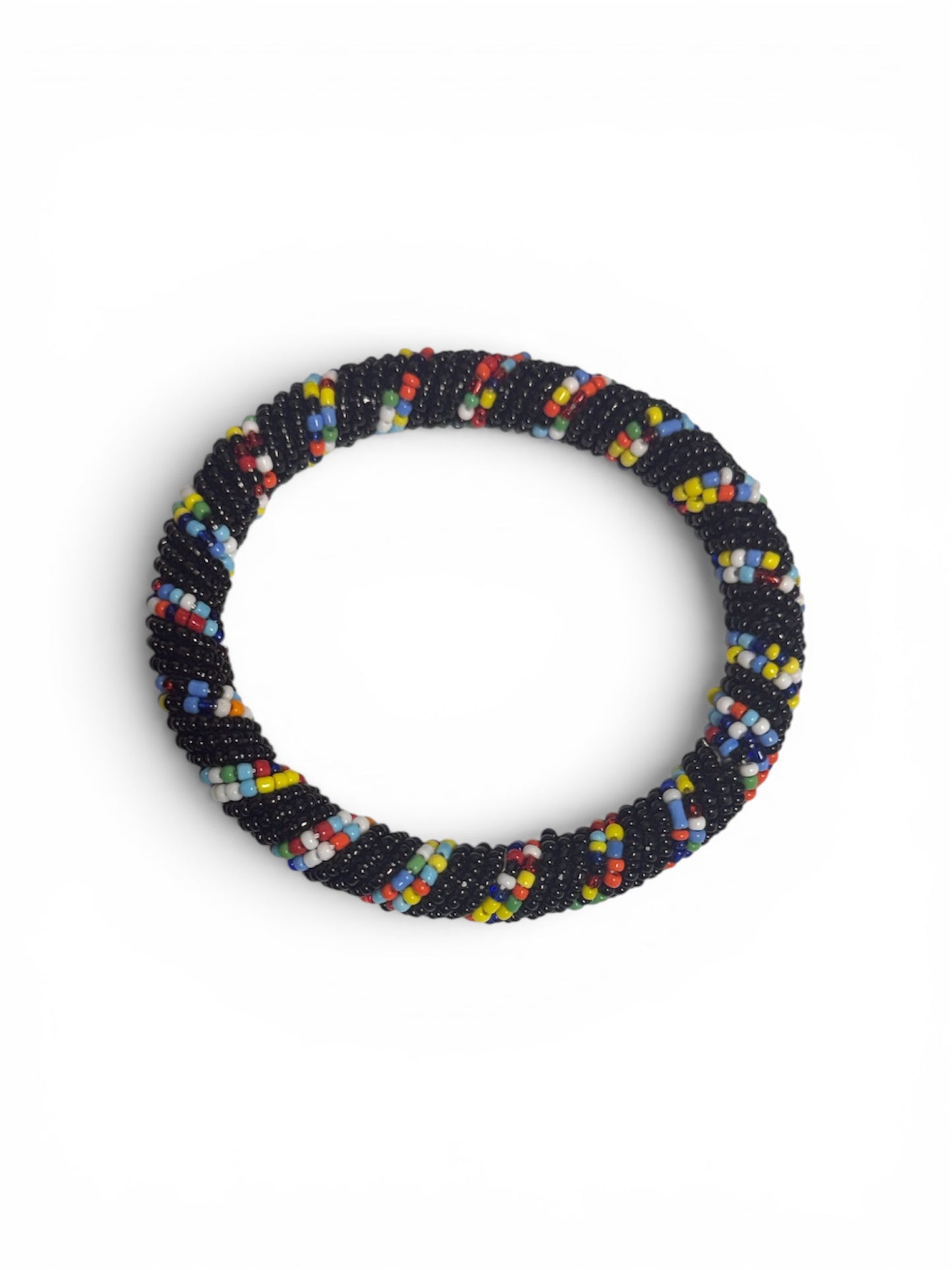 Maasai Beaded Bracelets-Multi Stripe Collection