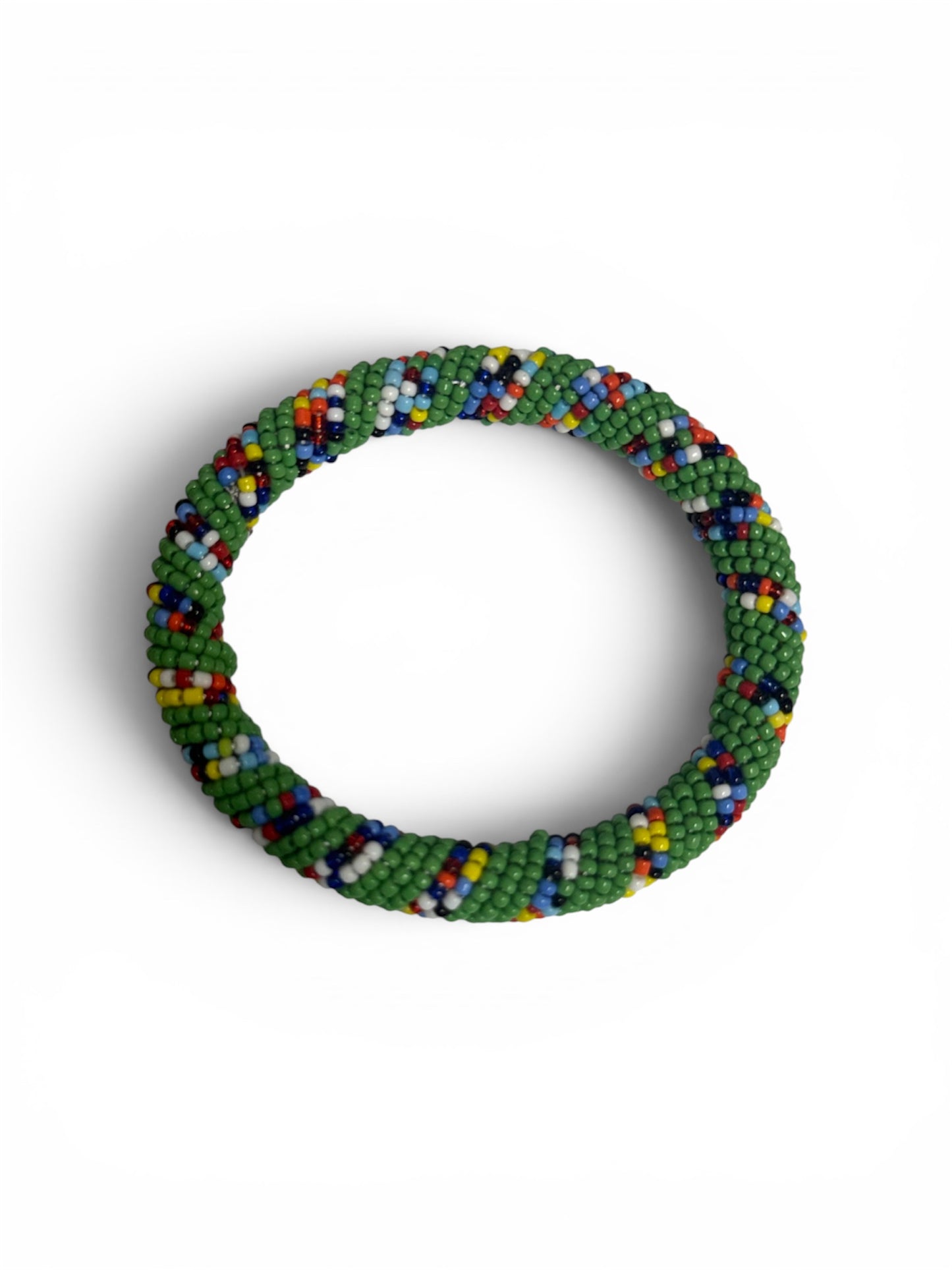 Maasai Beaded Bracelets-Multi Stripe Collection