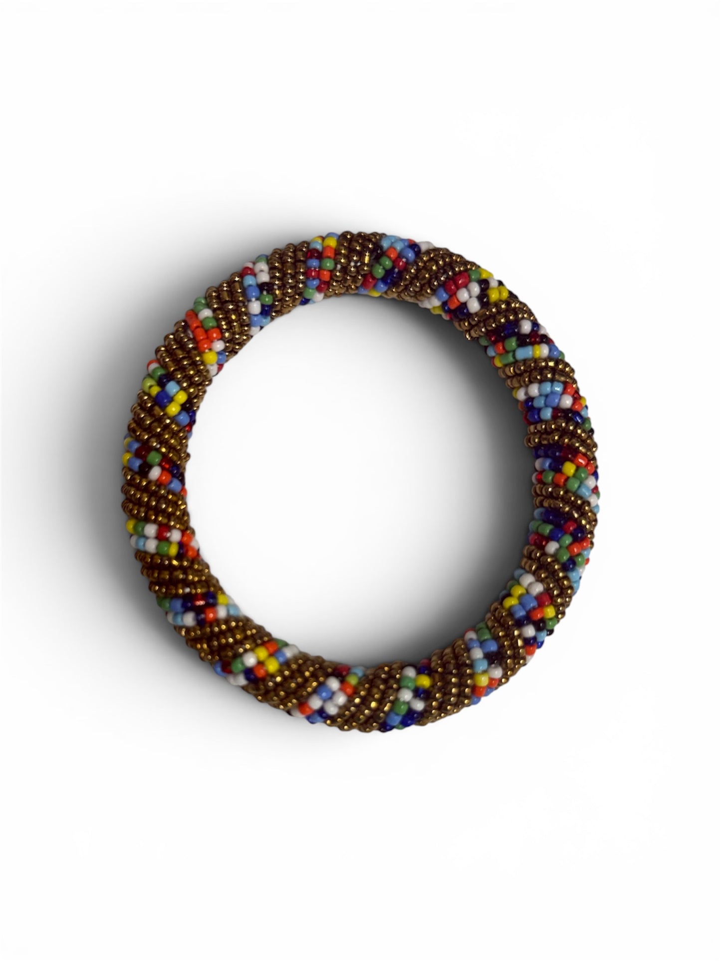 Maasai Beaded Bracelets-Multi Stripe Collection